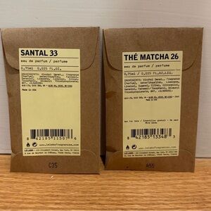 Le Labo Santal 33 & The Matcha 26 Sample Set